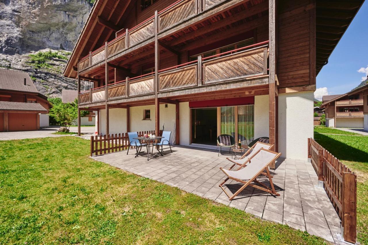Apartment Truemmelbach, Comfortabl & Cozy, Private Terrace With Best Views 라우터브루넨 외부 사진